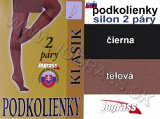  podkolienky silonkové 2 páry