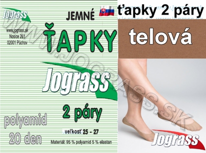 ŤAPKY 2 páry